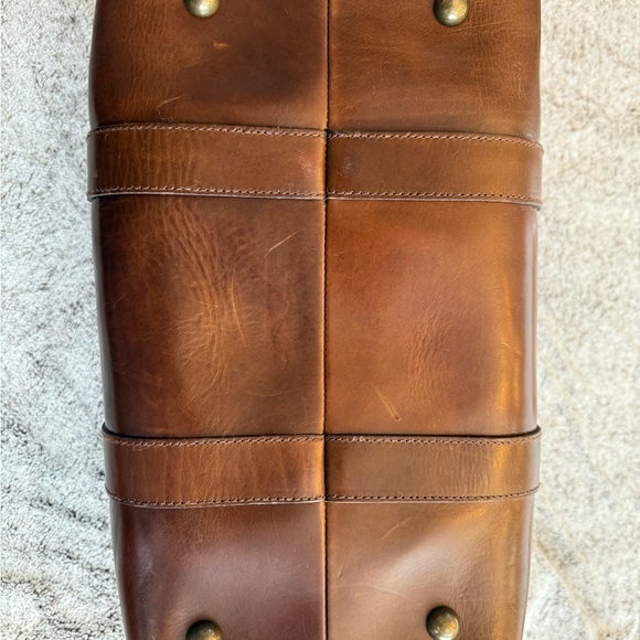 Satchel & Page Gladstone Leather Travel/Weekender Bag - Picture 12 of 17